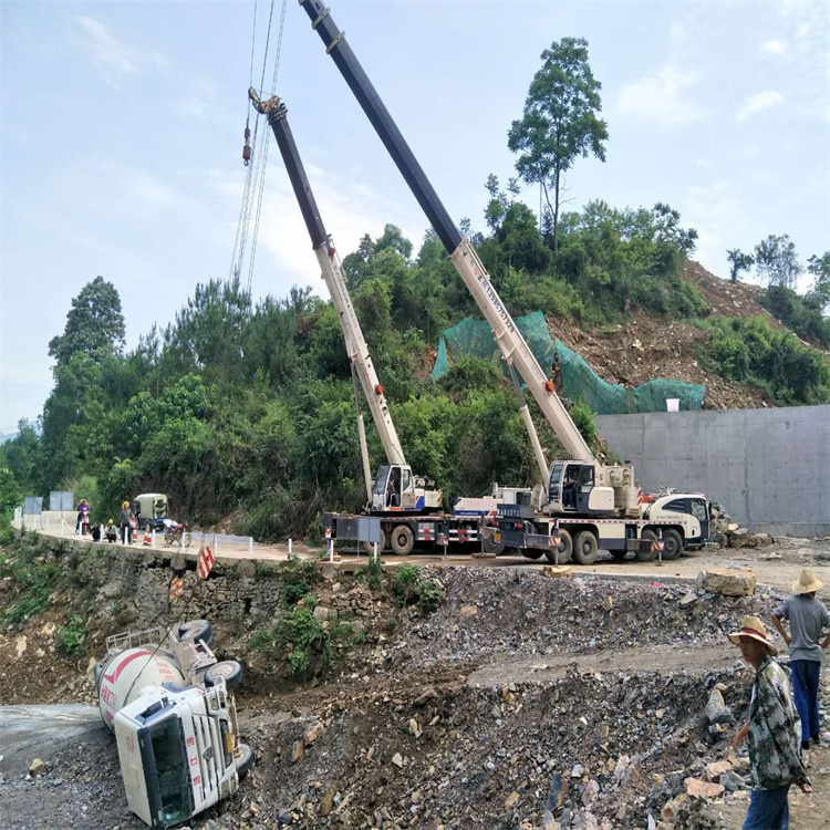 汕头汕头24小时应急道路救援吊装吊装现场实拍